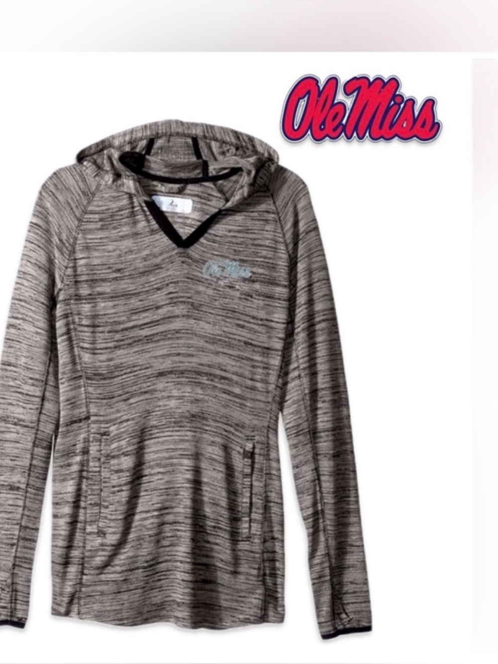 NWT [Levelwear] Ole’ Miss Mississippi NCAA LEY9R Lexi Hooded Pullover Women’s L